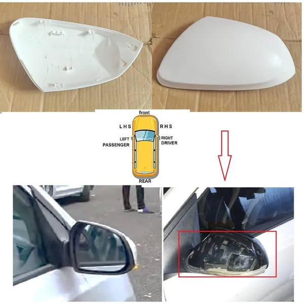 Aura_Ist_Gen_Orvm_Left_Passenger_Side_Mirror_Cover_Cap_Wht