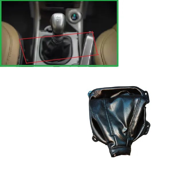 Xuv_500_Ist_2nd_Gen_Gear_Shift_Lever_Cover_Boot_Black