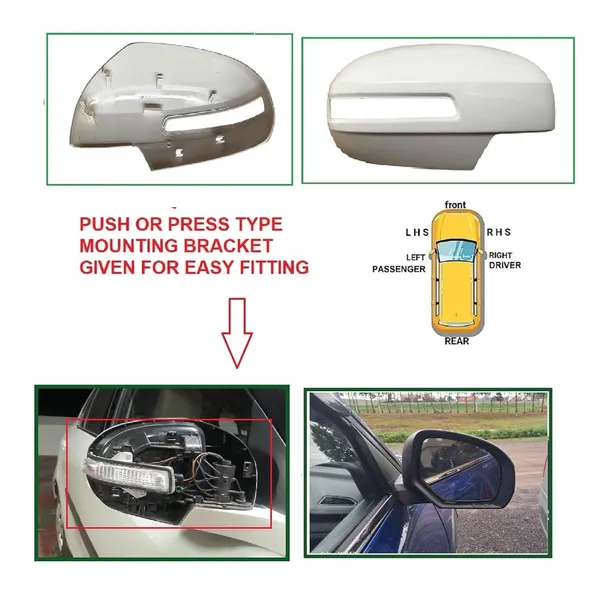Swift_2nd_Gen_Orvm_Right_Driver_Side_Mirror_Cover_With_Indicator_Cut_Wht