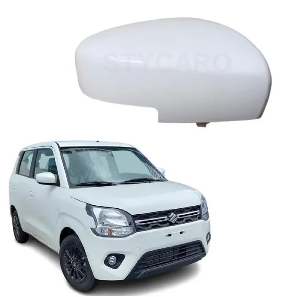 Wagon_R_3rd_Gen_Left_Passenger_Side_Mirror_Cover_With_Indicator_Cut_Wht