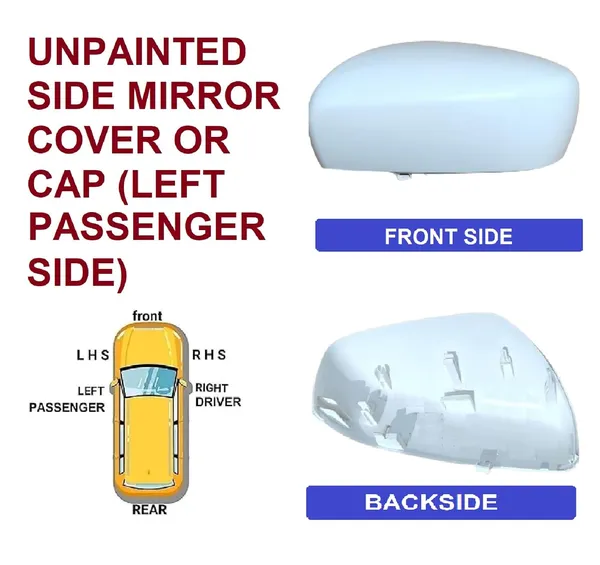 Swift_Dzire_3rd_Gen_Orvm_Left_Side_Mirror_Cover_No_Indicator_Cut_Wht