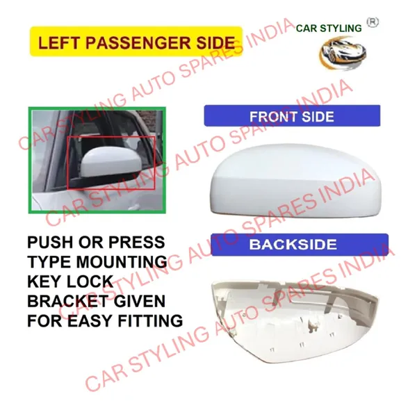 Vitara_Brezza_Orvm_Left_Passenger_Side_Mirror_Cover_No_Indicator_Cut_Wht