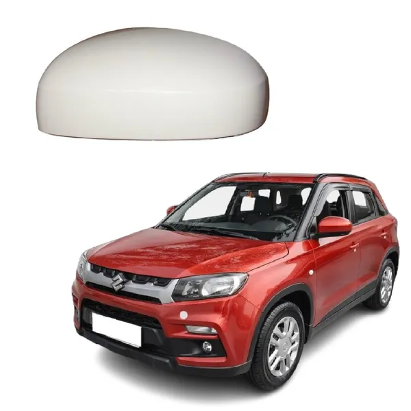 Vitara_Brezza_Orvm_Left_Passenger_Side_Mirror_Cover_No_Indicator_Cut_Wht
