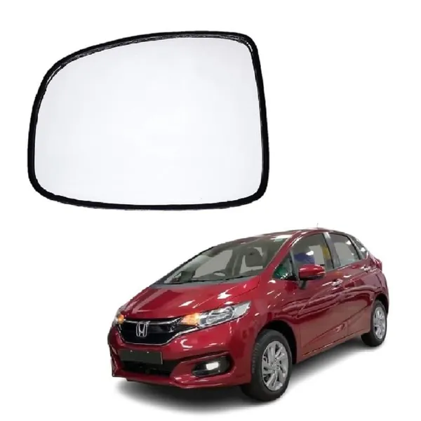 Jazz_2nd_Gen_Size_3_Orvm_Left_Passenger_Side_Mirror_Glass_With_Sub_Plate