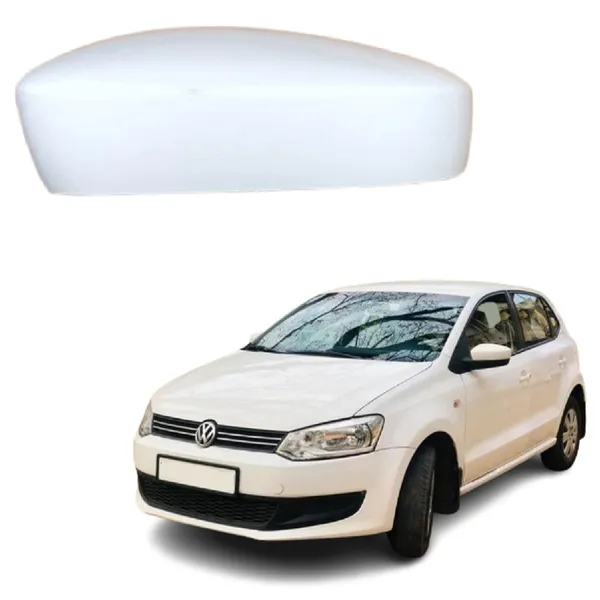 Polo_Vento_1st_Gen_Left_Passenger_Side_Mirror_Cover_No_Indicator_Cut_Wht