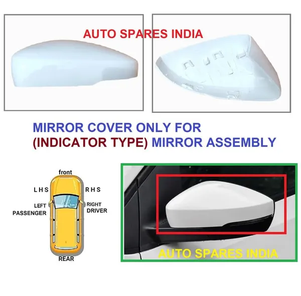 Polo_Vento_2nd_Gen_Left_Passenger_Side_Mirror_Cover_With_Indicator_Cut_Wht