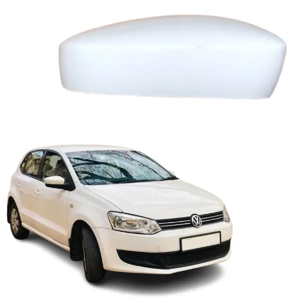 Polo_Vento_1st_Gen_Right_Driver_Side_Mirror_Cover_No_Indicator_Cut_Wht