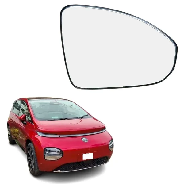 Mg_Windsor_Ev_Orvm_Right_Driver_Side_Mirror_Glass_With_Sub_Plate