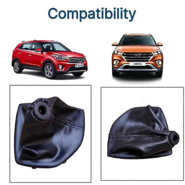 Creta_1st_Gen_Gear_Shift_Lever_Cover_Boot_Black