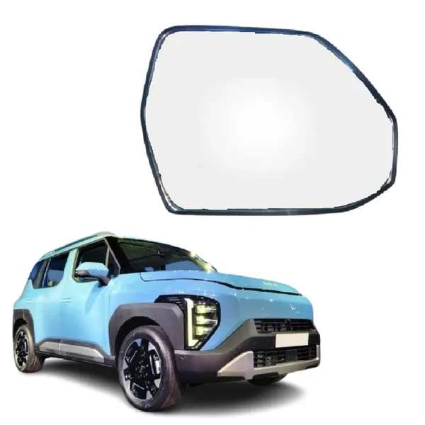 Kia_Syros_Orvm_Right_Driver_Side_Mirror_Glass_With_Sub_Plate
