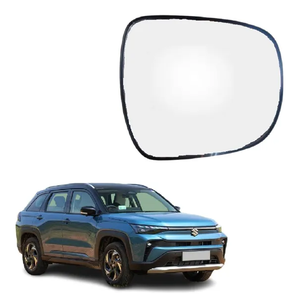 Victoris_Orvm_Right_Driver_Side_Mirror_Glass_With_Sub_Plate