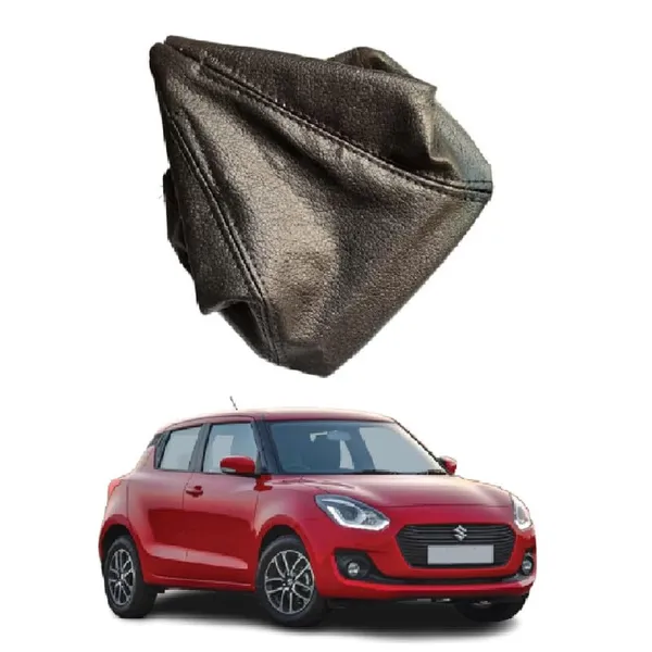 Swift_Swift_Dzire_3rd_4th_Gen_Gear_Shift_Lever_Cover_Boot_Black