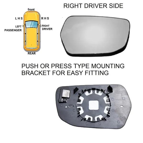 Stycaro_Tata_Altroz_2Nd_Gen_Right_Driver_Side_Orvm_Mirror_Glass