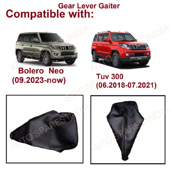 Tuv_300_Boloero_Neo_Neo_Gear_Shift_Lever_Cover_Boot_Black