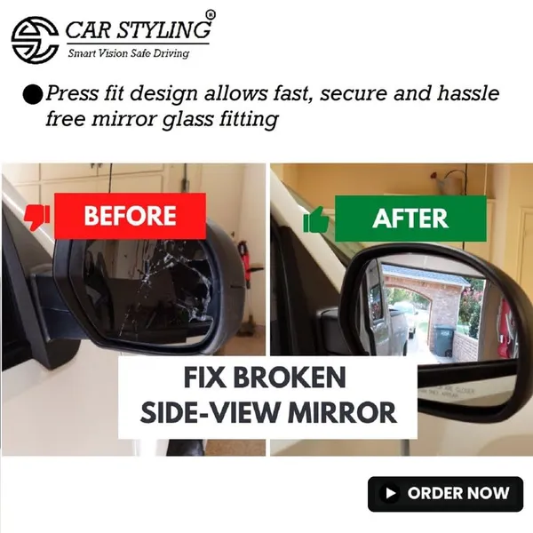 Product_Summary_Car_Styling_Orvm_Right_Driver_Side_Convex_Mirror_Glass_Sub_Mirror_Plate_Compatible_With_Exter_2023_Present_Non_Heated_Easy_Fit_Replacement_Clear_Wide_Angle_View