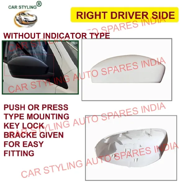 Cs_Punch_Ev_Orvm_Right_Driver_Side_Mirror_Cover_No_Indicator_Cut_Wht