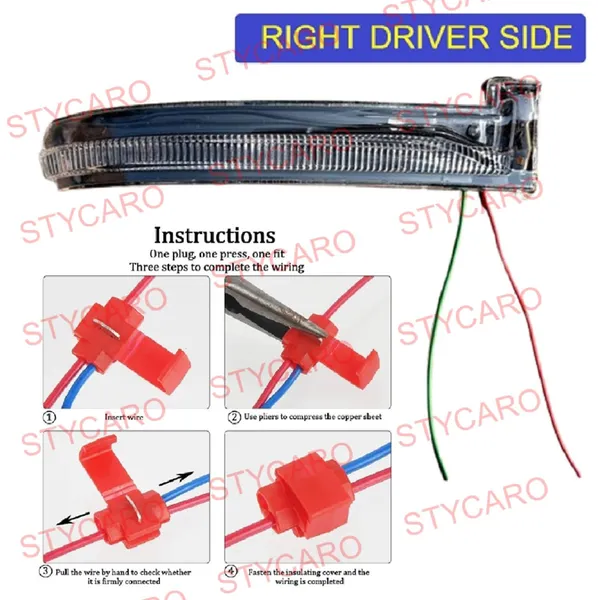 Hyn_I20_3rd_Gen_Orvm_Right_Driver_Side_View_Mirror_Indicator_Light