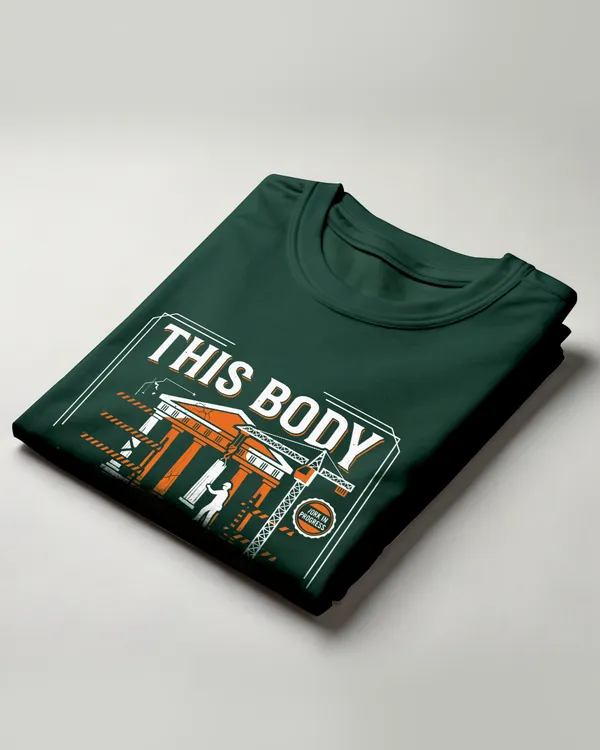 Green_Graphic_Print_Crew_Neck_T-Shirt_For_Unisex