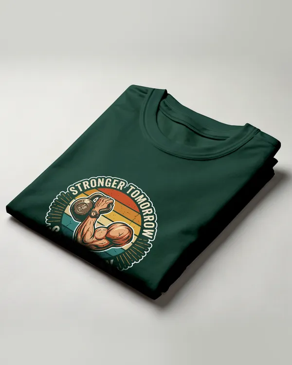 Green_Graphic_Regular_Fit_Round_Neck_T-Shirt_For_Unisex