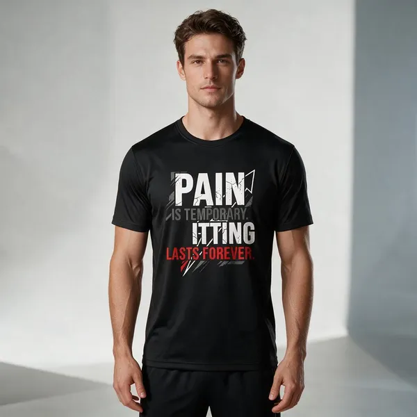Black_Graphic_Relaxed_Fit_Crew_Neck_T-Shirt_For_Unisex