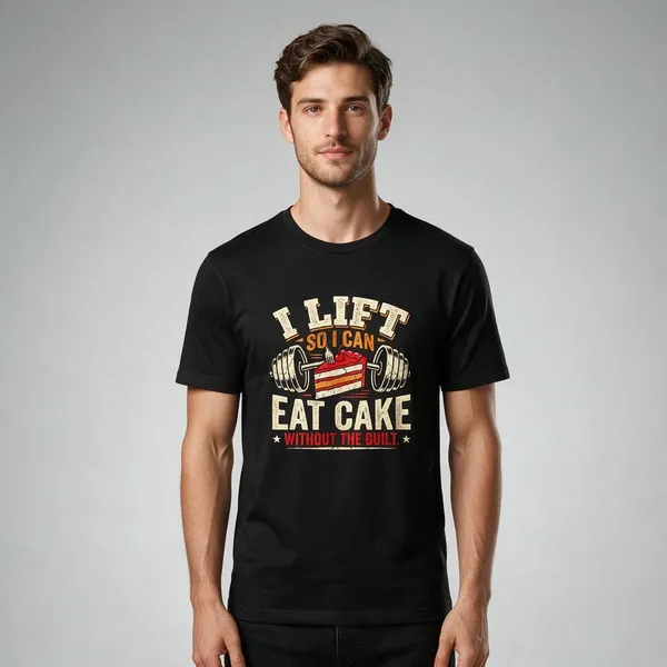 Black_Graphic_Crew_Neck_T-Shirt_For_Unisex