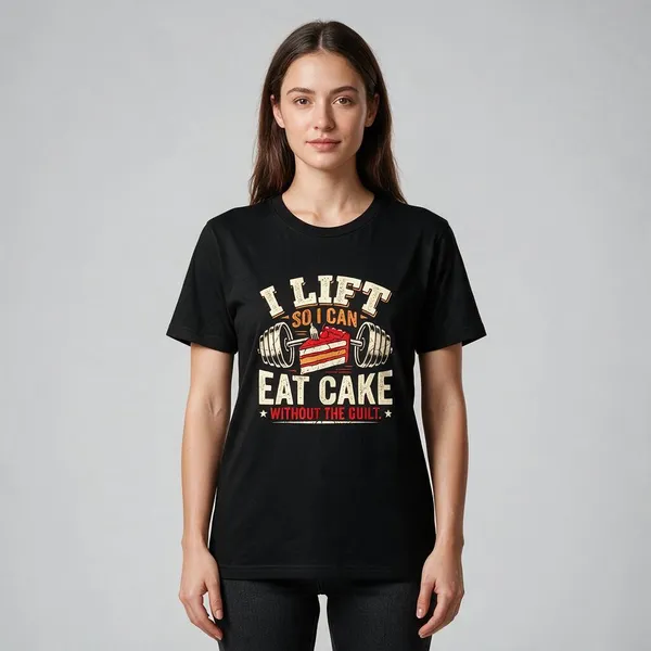 Black_Graphic_Crew_Neck_T-Shirt_For_Unisex