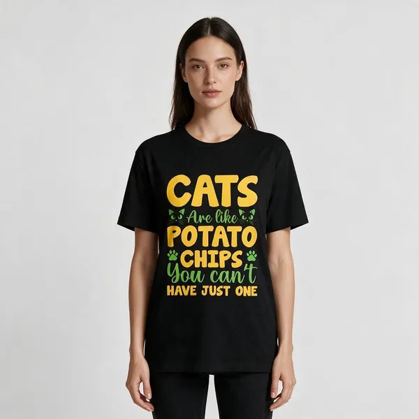 Black_Graphic_Crew_Neck_T-Shirt_for_Unisex