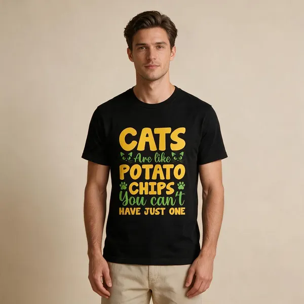 Black_Graphic_Crew_Neck_T-Shirt_for_Unisex