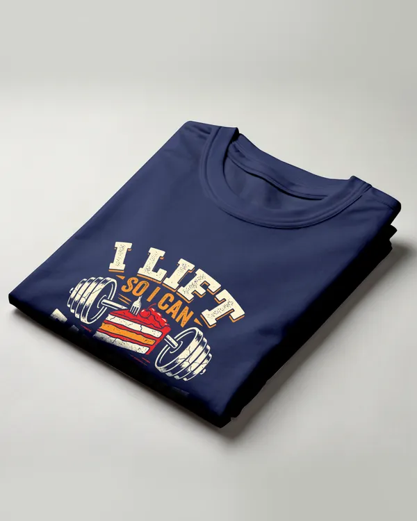 Navy_Graphic_Round_Neck_T-Shirt_For_Unisex