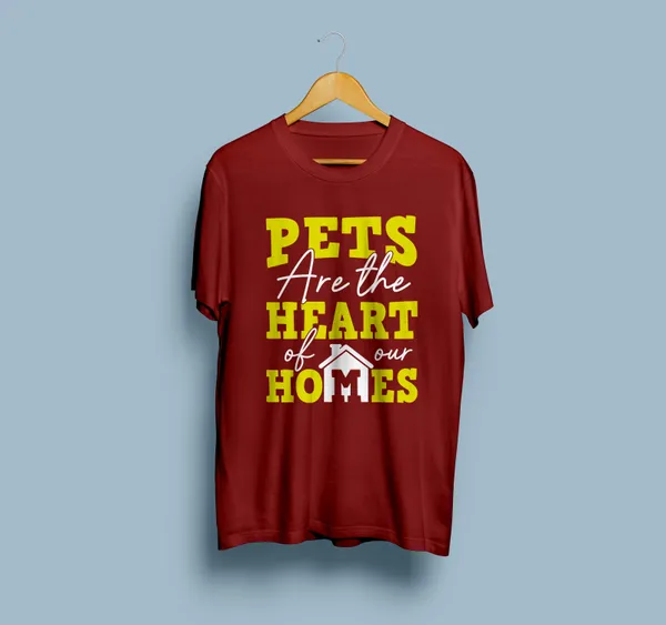 Maroon_Graphic_Round_Neck_T-Shirt_for_unisex