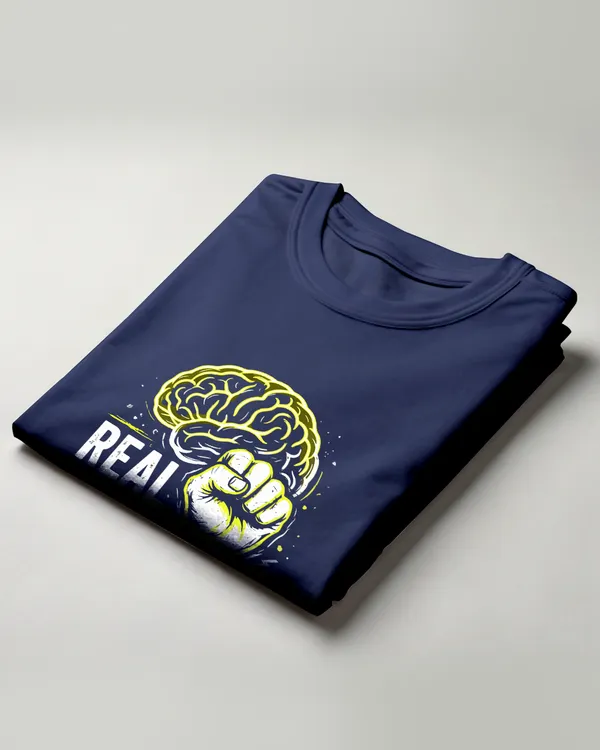 Navy_Graphic_Regular_Fit_Crew_Neck_T-Shirt_For_Unisex