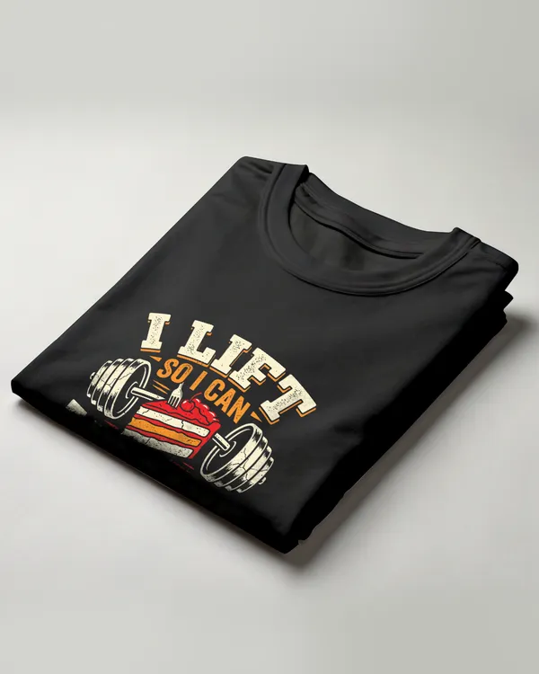 Black_Graphic_Print_Crew_Neck_T-Shirt_For_Unisex