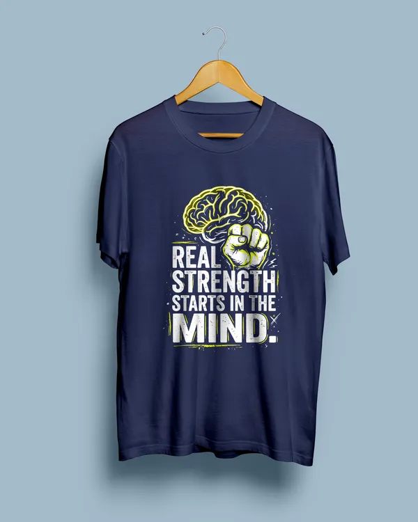 Navy_Graphic_Regular_Fit_Crew_Neck_T-Shirt_For_Unisex