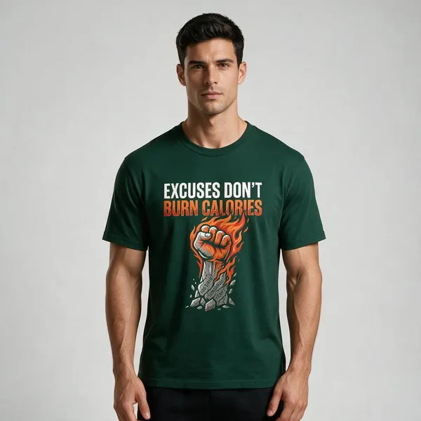 Green_Graphic_Regular_Fit_Crew_Neck_T-Shirt_For_Unisex