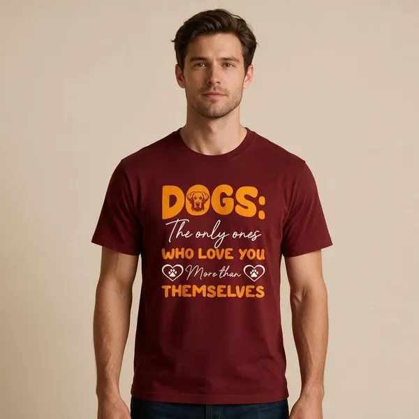 Maroon_Graphic_Print_T-Shirt_for_unisex