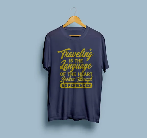 Navy_Graphic_Print_Casual_T-Shirt_for_unisex