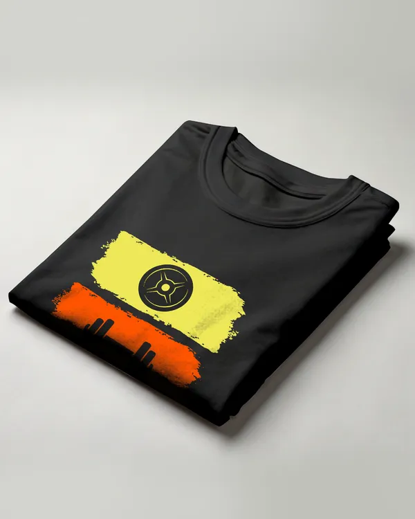 Black_Graphic_Print_Crew_Neck_Relaxed_Fit_T-Shirt_For_Unisex