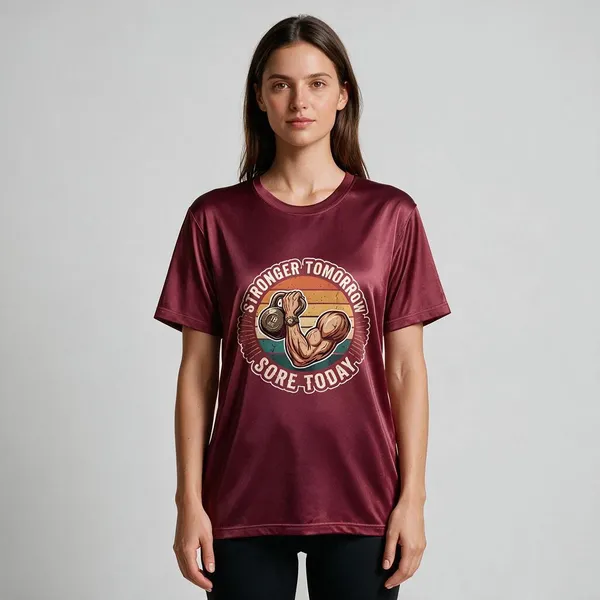 Maroon_Graphic_Print_Regular_Fit_Round_Neck_T-Shirt_For_Unisex