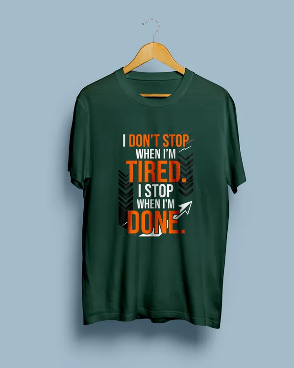 Green_Graphic_Round_Neck_T-Shirt_For_Unisex