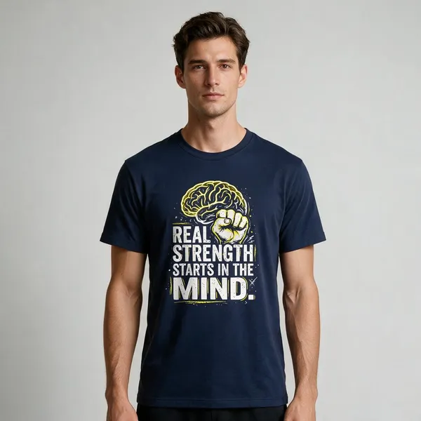 Navy_Blue_Graphic_Regular_Fit_T-Shirt_For_Unisex