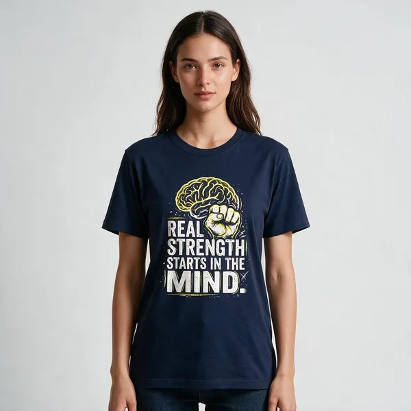 Navy_Blue_Graphic_Regular_Fit_T-Shirt_For_Unisex