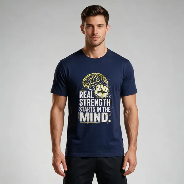 Navy_Graphic_Regular_Fit_Crew_Neck_T-Shirt_For_Unisex