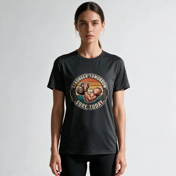 Black_Graphic_Print_Relaxed_Fit_Round_Neck_T-Shirt_For_Unisex