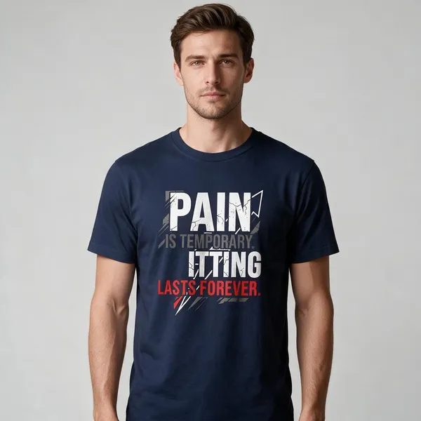 Navy_Graphic_Print_Regular_Fit_Round_Neck_T-Shirt_For_Unisex