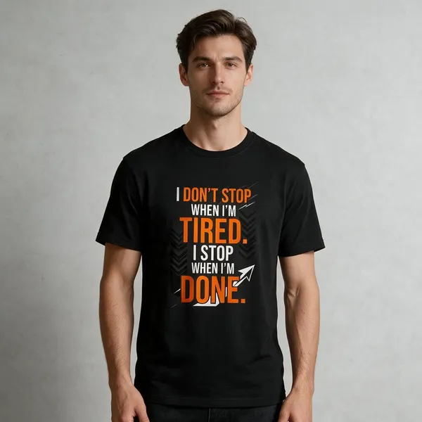 Black_Graphic_Crew_Neck_T-Shirt_For_Unisex