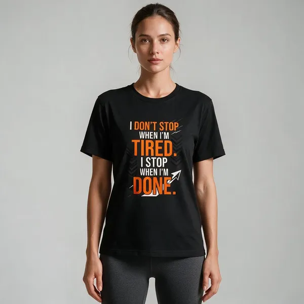 Black_Graphic_Crew_Neck_T-Shirt_For_Unisex