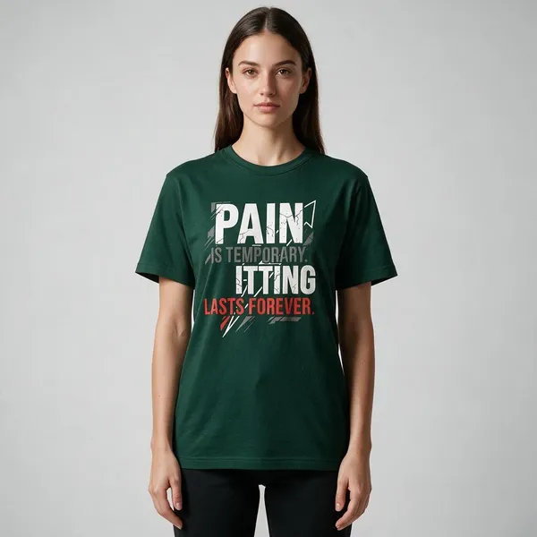 Green_Graphic_Casual_Fit_Round_Neck_T-Shirt_For_Unisex