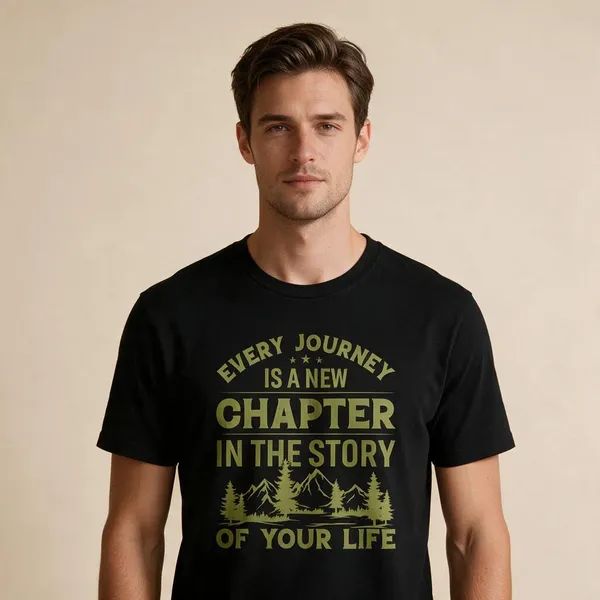 Black_Graphic_Round_Neck_T-Shirt_for_unisex