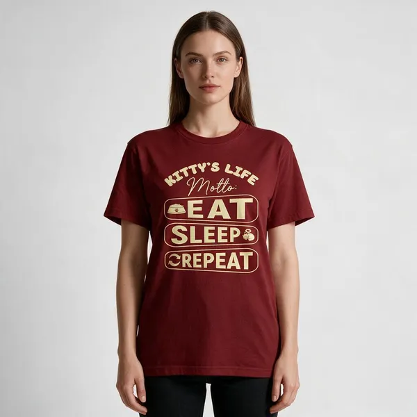 Maroon_Printed_Crew_Neck_T-Shirt_for_unisex