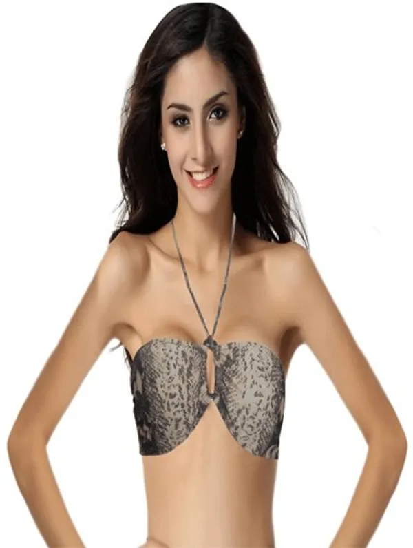Tcm_Snake_Print_Bandeau_Beach_Bikini_Bra_Sold_Out